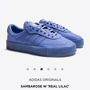 Adidas SAMBAROSE WOMENS SIZE 6 color “real lilac”